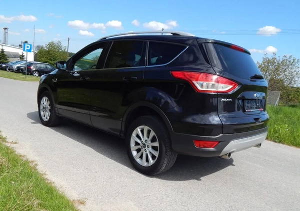 Ford Kuga cena 55900 przebieg: 131000, rok produkcji 2015 z Świdwin małe 79